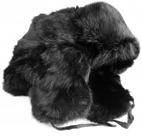 Real Rabbit fur winter hat.