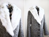 Detachable Fur Collar Coat