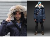 Mens Parka Jackets with Fur Hooded