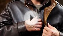 Avenger Lambskin Leather Jacket