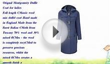 Womens Long Duffle Coats -- Royal Blue -- Size 36